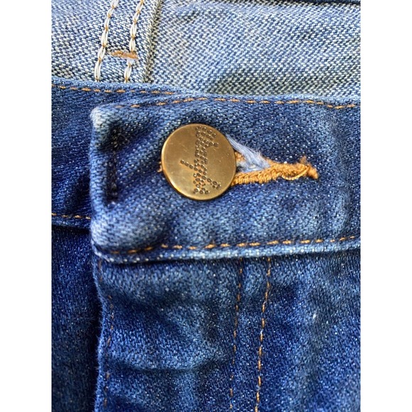 VTG Wrangler Blue Jeans Regular Fit Mens Size 36 x 30 Med Wash USA - Picture 5 of 9